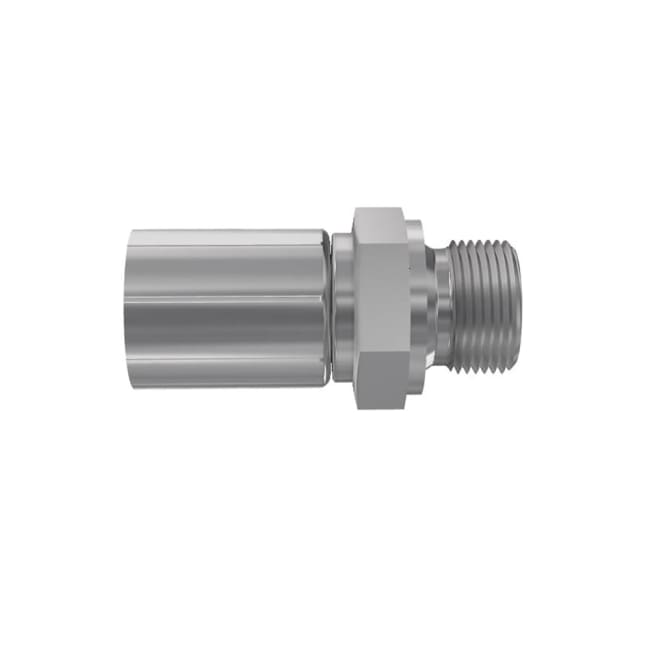 Straight BSP Male 1/4` X 1/4`