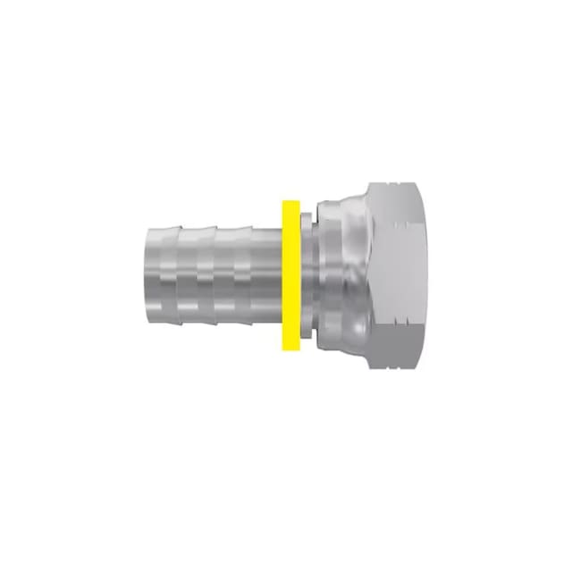 Push-Lok Straight BSP Swivel 3/8` X 3/8`