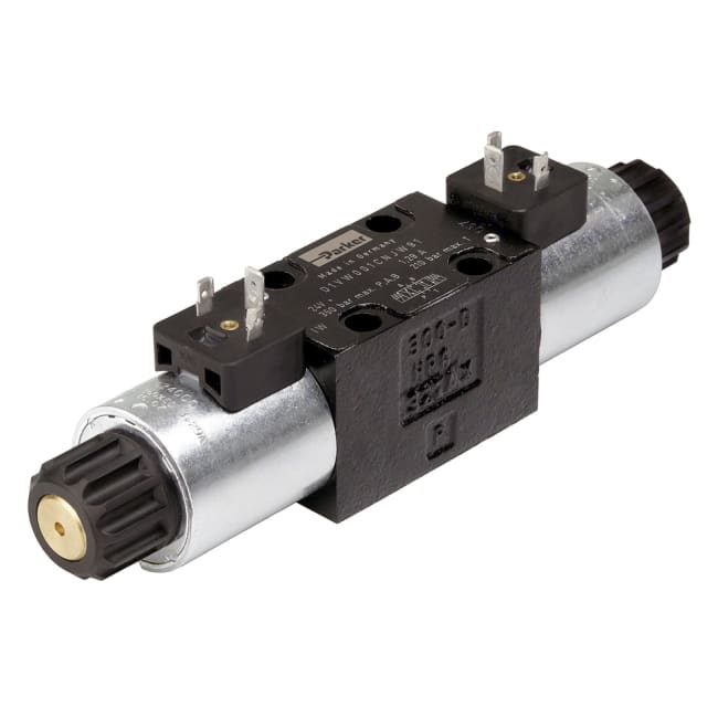 NG06, 3 Pos Spool, DBL SOL 24VDC DIN w/o Plug