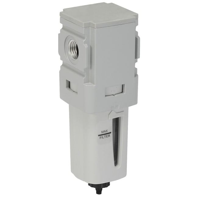 P31 Filter G1/4`,5My,17Bar, Metal Bowl, Puls Drain