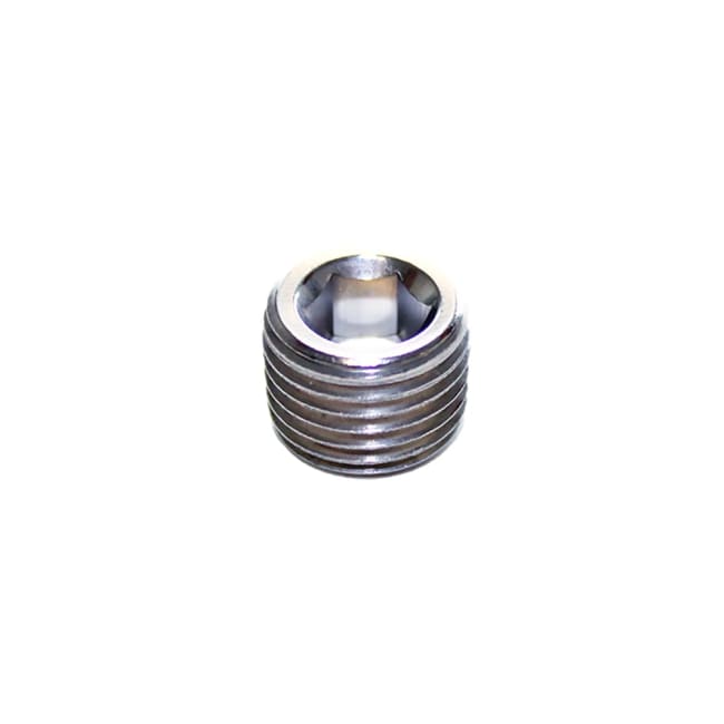 LEGRIS Blanking Plug 1/4` BSPT Hex Head SS316L