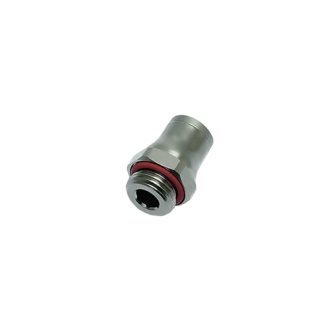 Male Stud 6 mm x G1/4 Nickel-Plated Brass