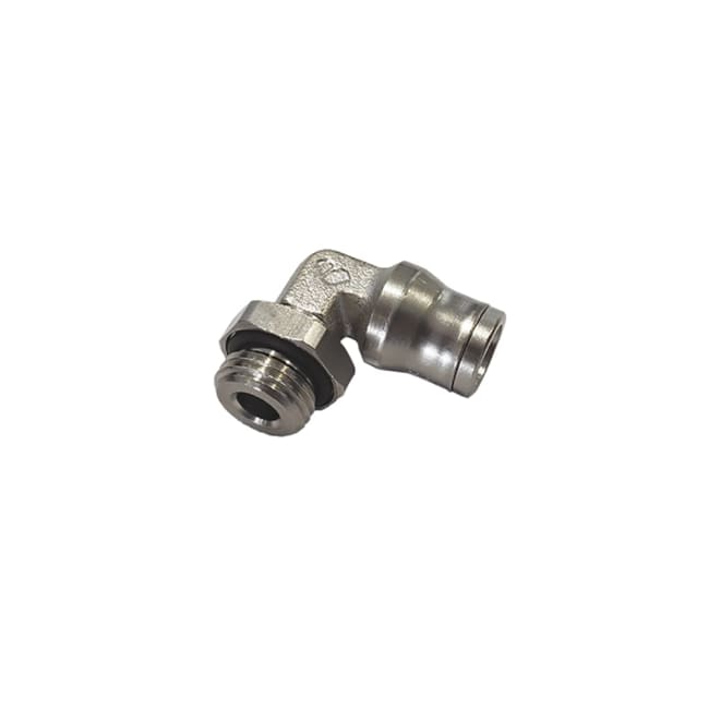 Stud Elbow 6 mm X G1/4  Nickel Plated Brass