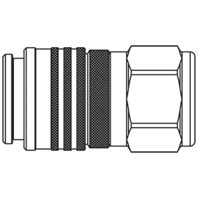 TEMA Flat Face 1/2' Coupling