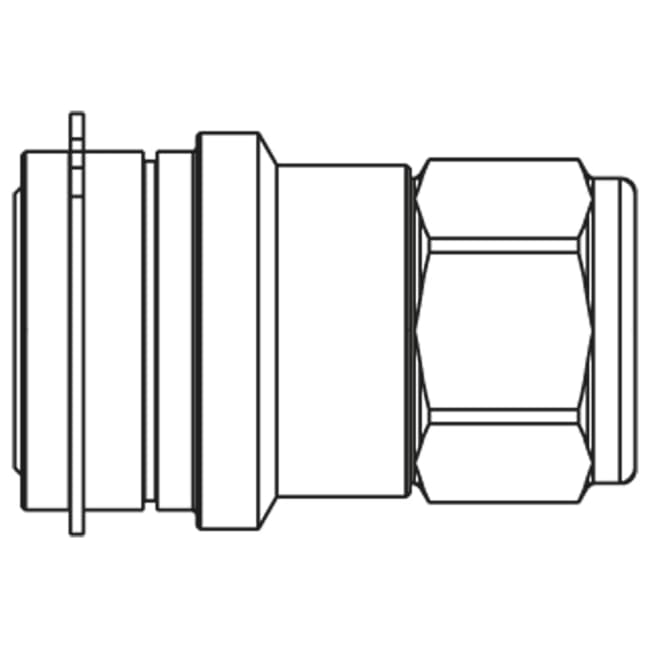 TEMA Flat Face 1/2' Coupling For Multiplate