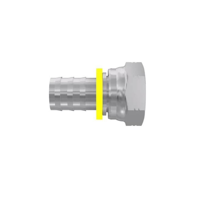 Push-Lok Straight BSP Swivel 3/4` X 3/4`