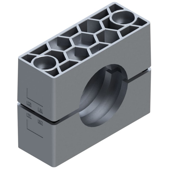 EO Clamp Alu Heavy GR2 21.3 MM