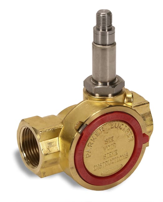 2/2 LUCIFER PILOT VALVE FKM BRASS G3/4 N.C