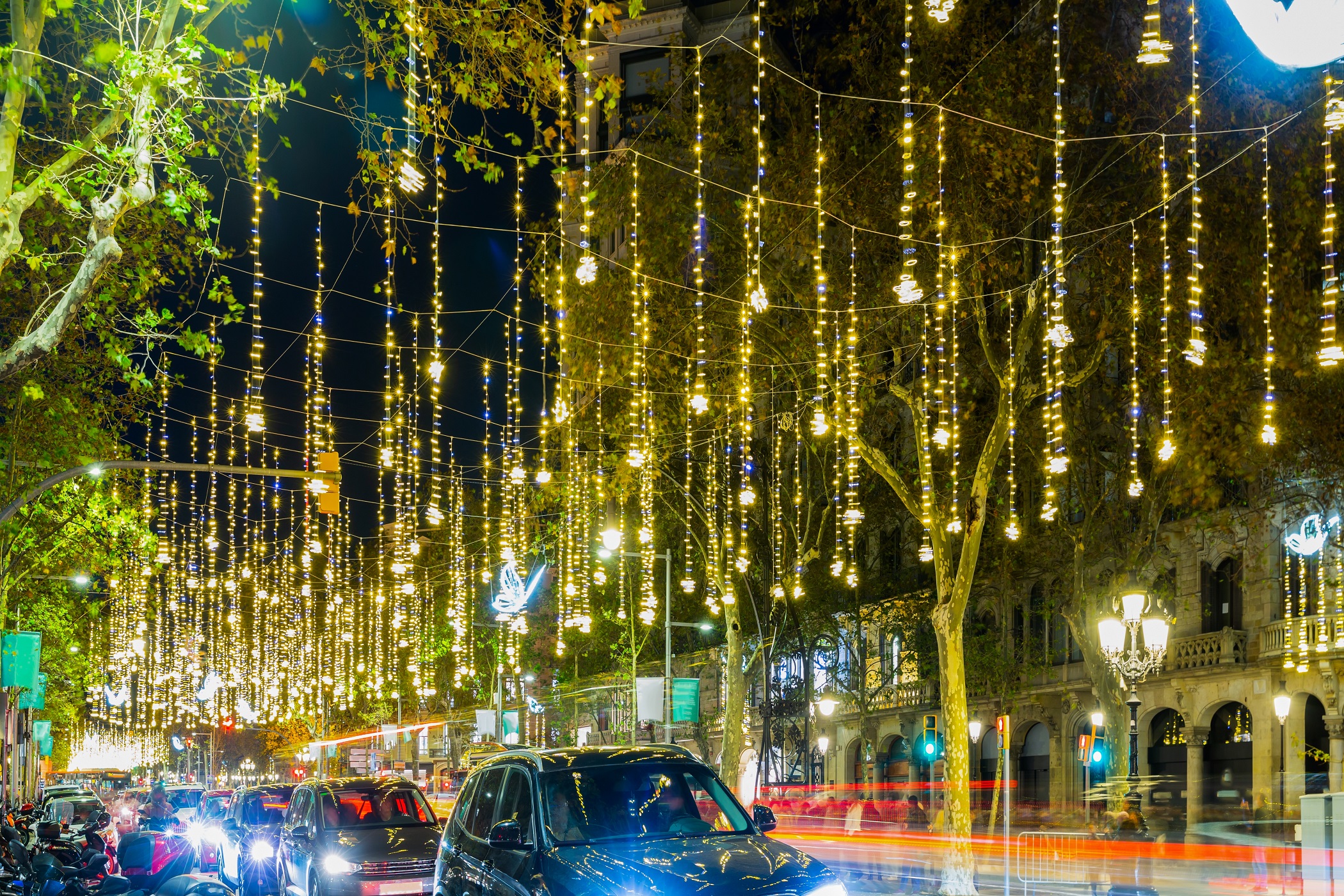 Fejr jul i Spanien hold ferien i Malaga