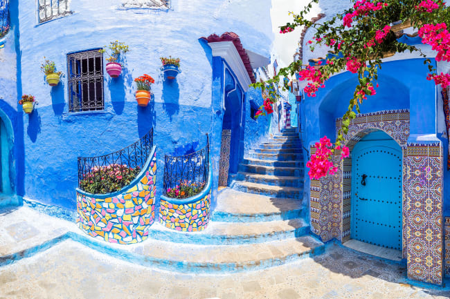 Chefchaouen  Marokkos bl perle