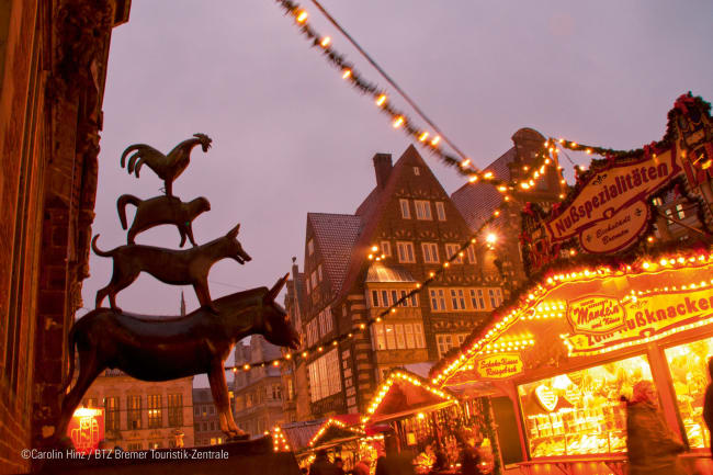 Bremen – julestemning ved Weser