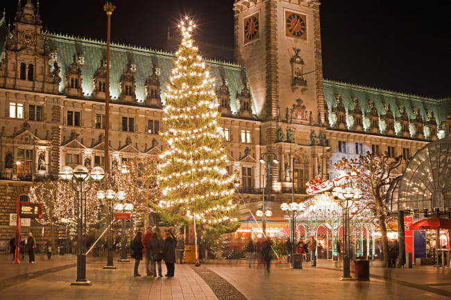 Udrejse med ophold i charmerende Hamborg