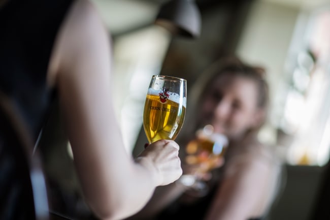 Rundvisning og lsmagning p Krenkerup Bryggeri samt afslapning