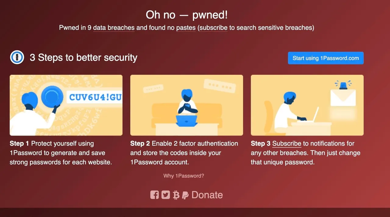 security steps