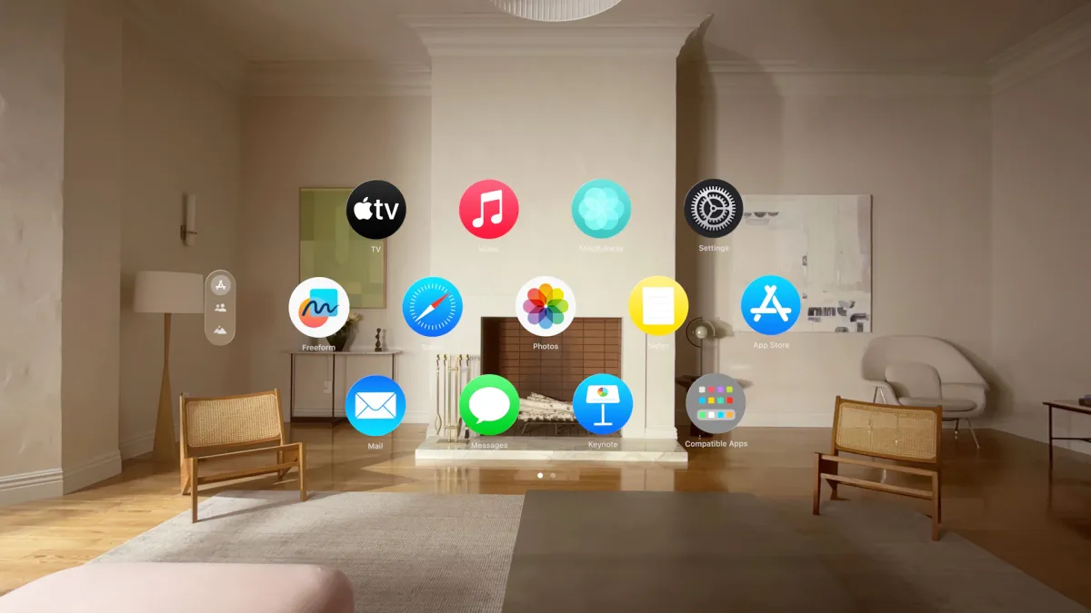 vision pro app gallery