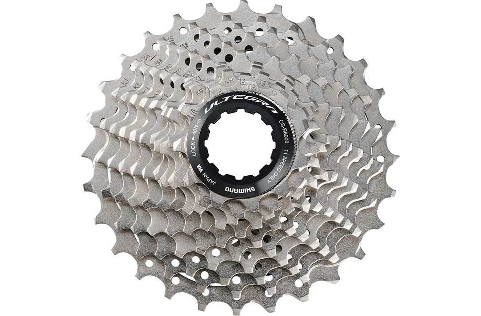 Foto van Shimano fietsachtercassette