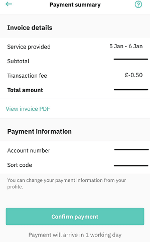 how to apply for deliveroo pay early