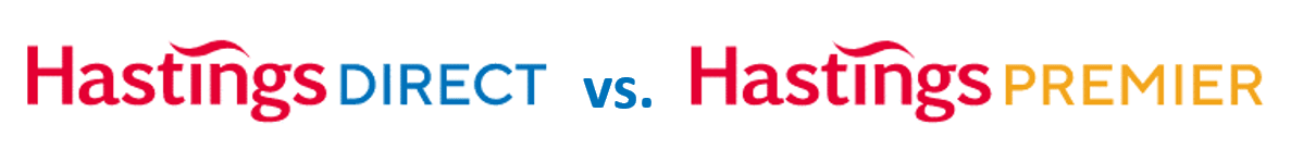 Hastings Direct vs Hastings Premier car insurance logos