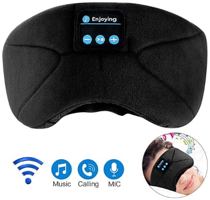 picture of Sleep Headphones with eye mask