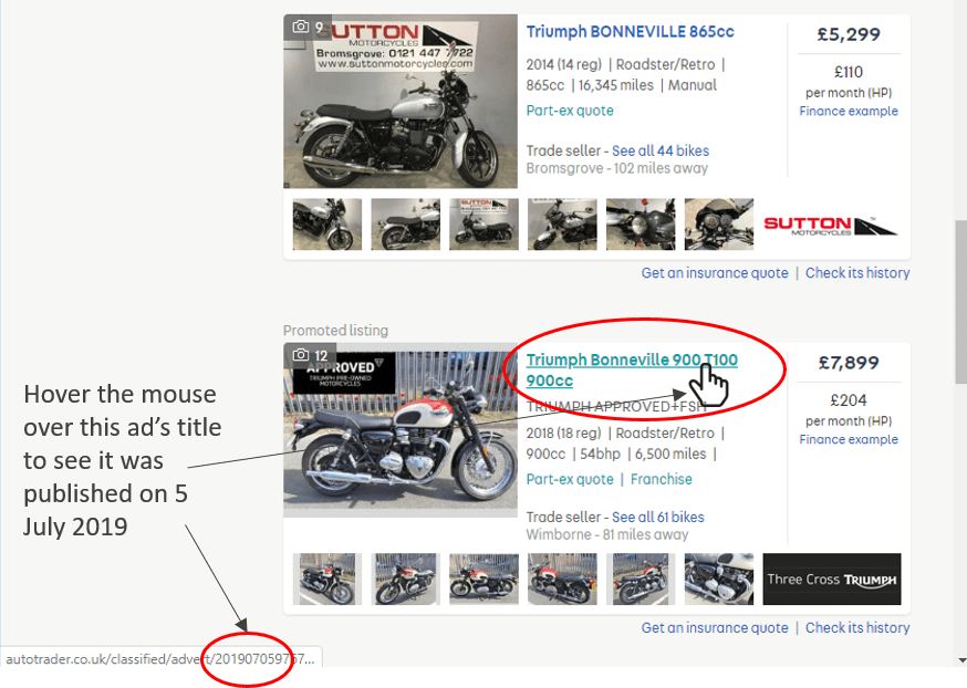 How to Buy a Motorcycle from Autotrader NimbleFins