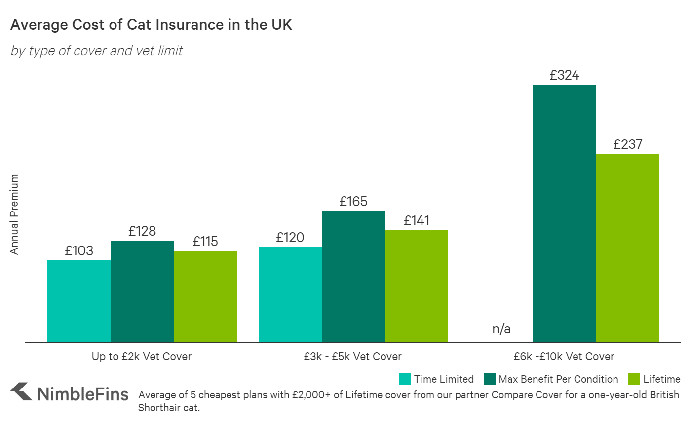 Average Cost Of Cat Insurance 2020 Nimblefins