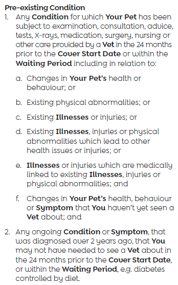 UK Pet Insurance for Pre Existing Conditions 2024 NimbleFins