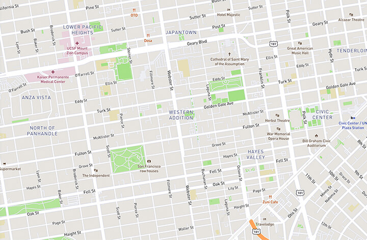 Image of a map theme from Mapbox