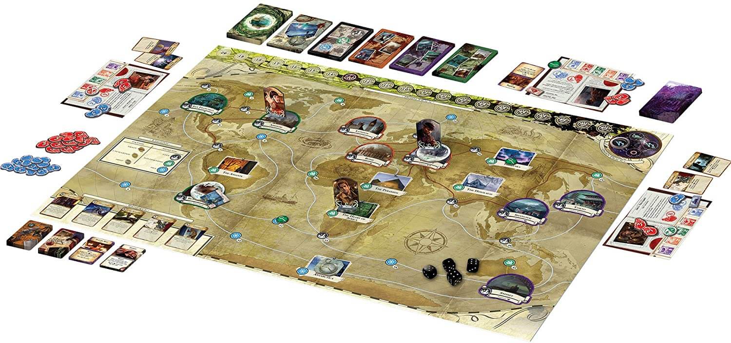 Eldritch Horror board game Components