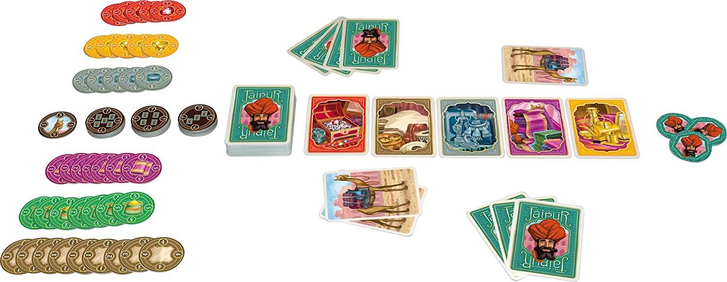 Jaipur Board Game Components