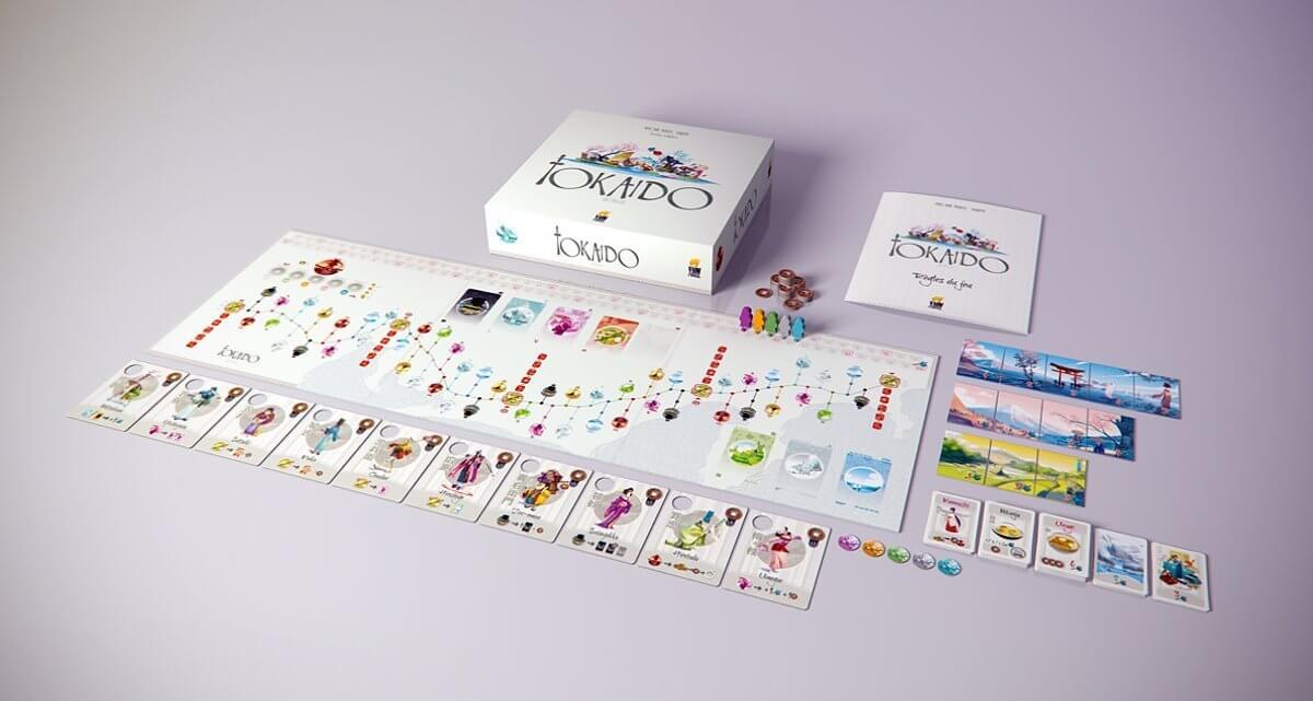 Tokaido board game Components