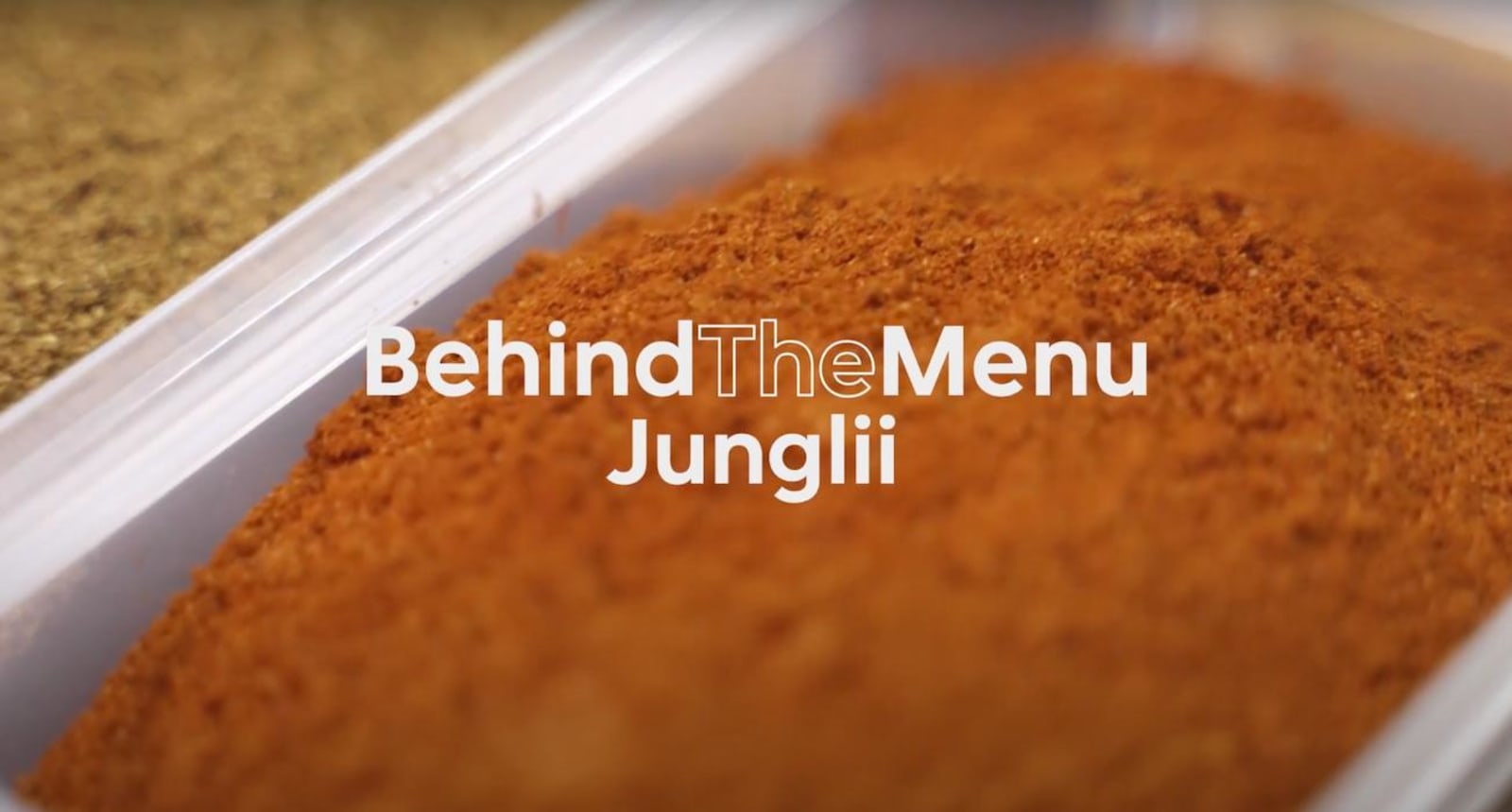 Behind the Menu - Junglii