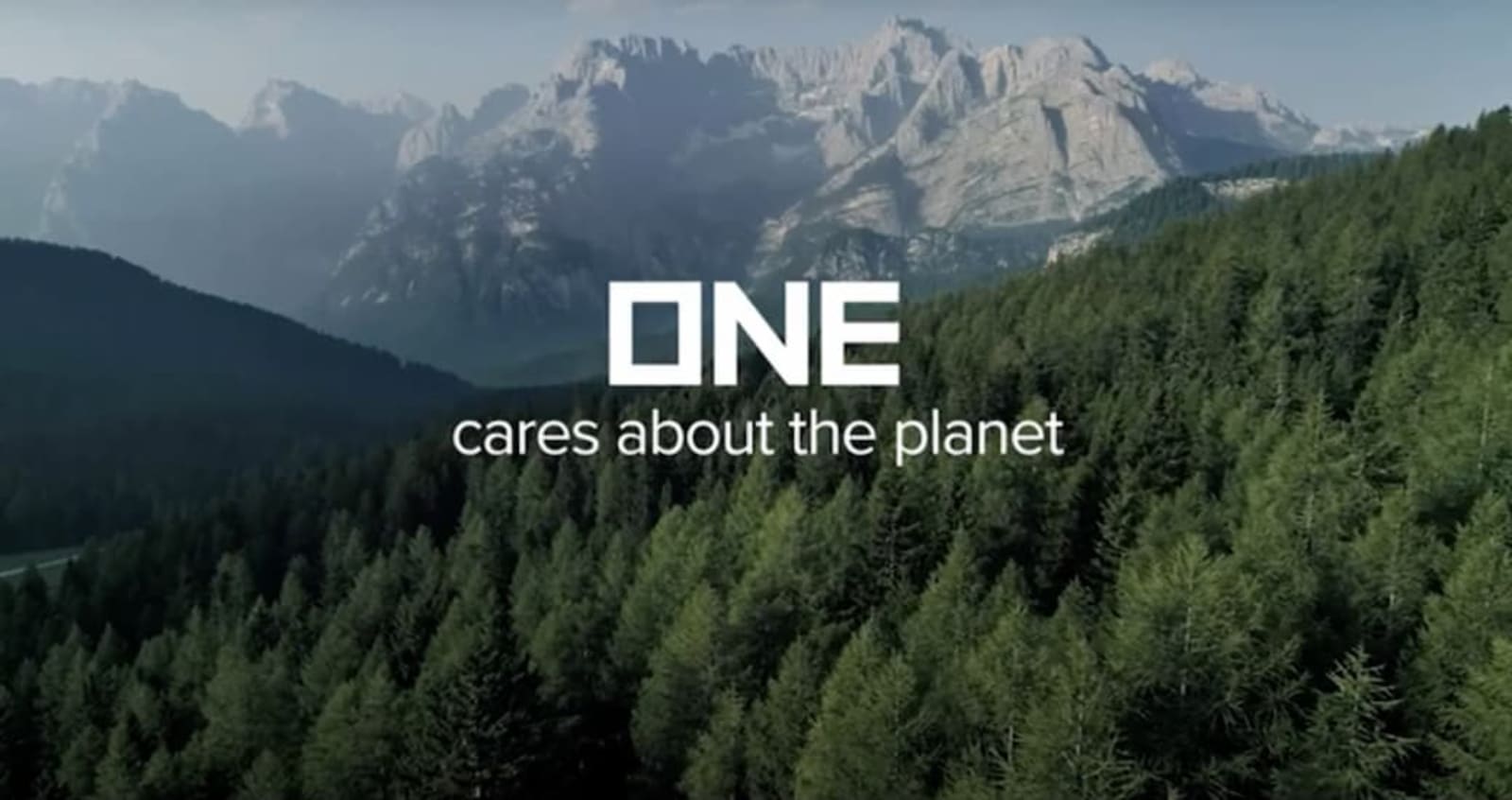 ONE cares about the planet￼