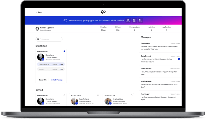 Match — 90 Seconds platform