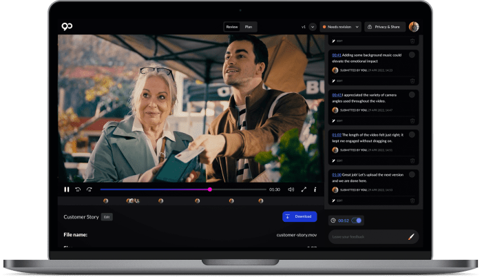 Content — 90 Seconds platform