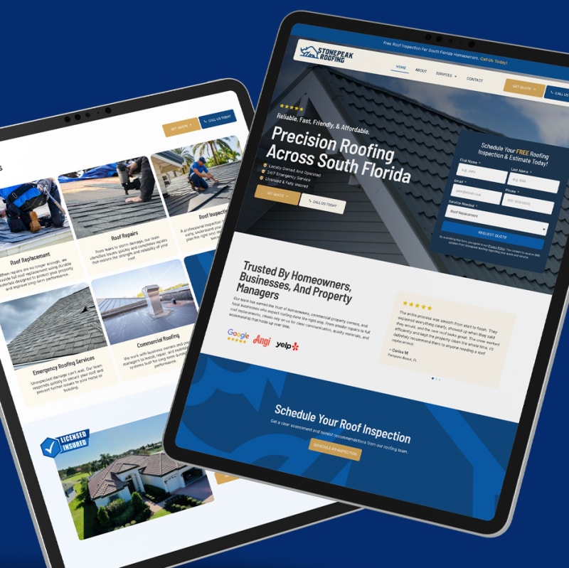 Stonepeak Website Design