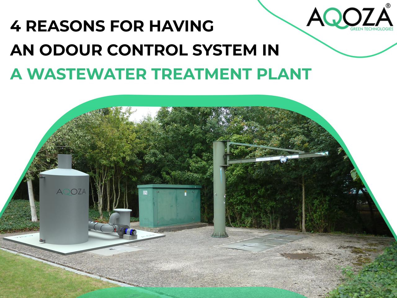 Odour Control in Wastewater Treatment | Aqoza Green Solutions