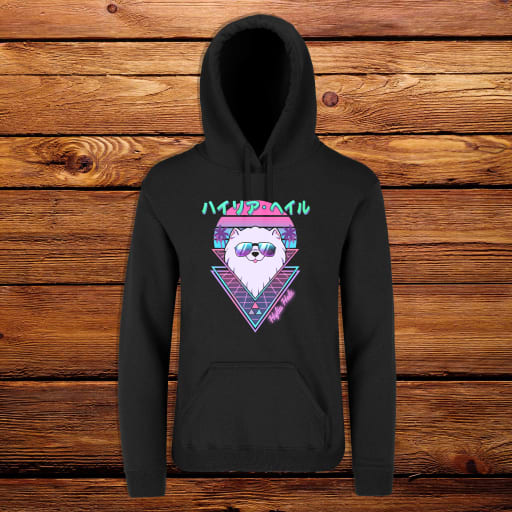 Pome Wave Hoodie Negro