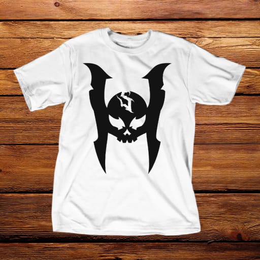 Horror Scream, Logo White