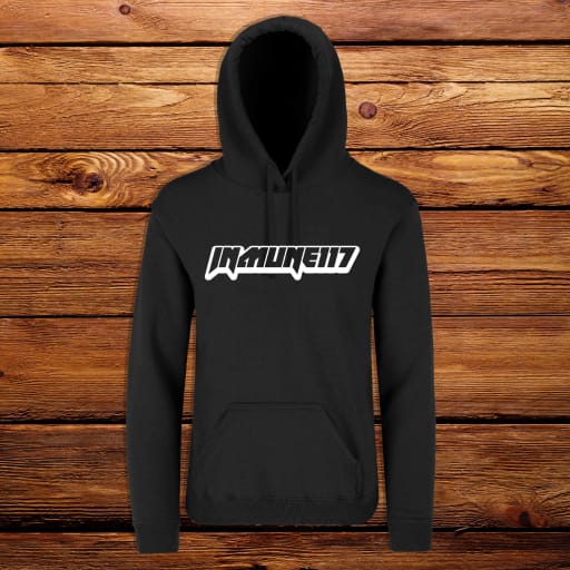 Inmune117 Logo Hoodie Black