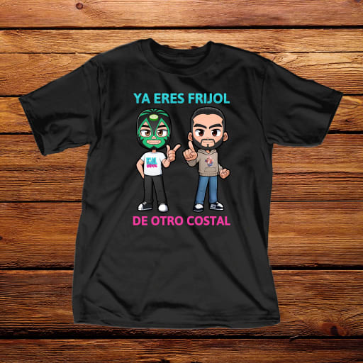 Frijol de otro costal Playera Negra