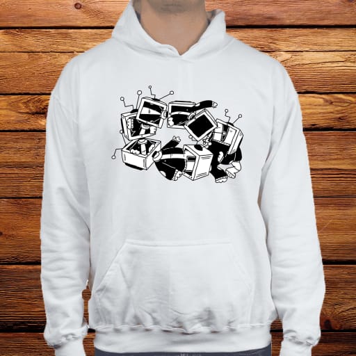 Feedback Hoodie Blanco