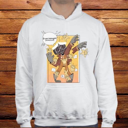 Intrusivo Hoodie Blanco
