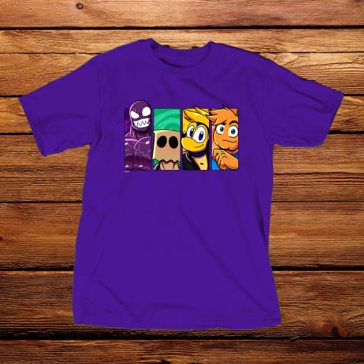 Los Curifeos Playera Morada