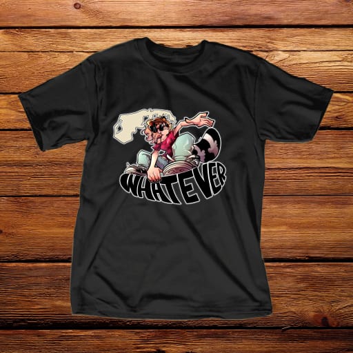 Whatever playera negra