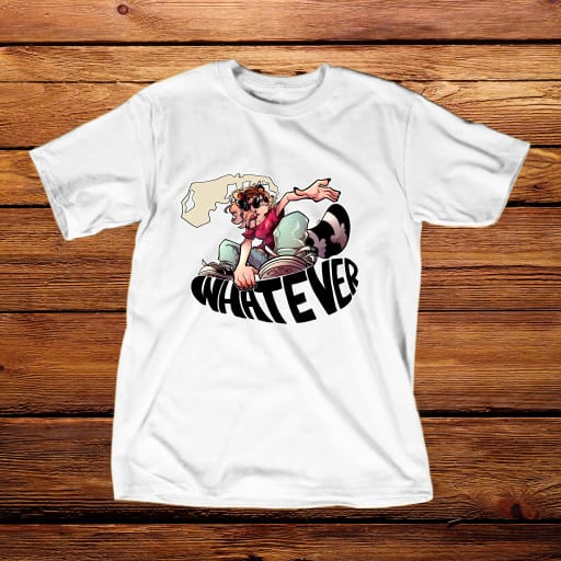 Whatever playera blanca