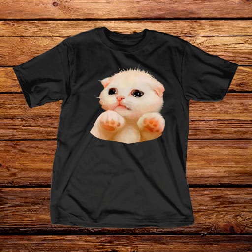 Victima Cat Playera Negra