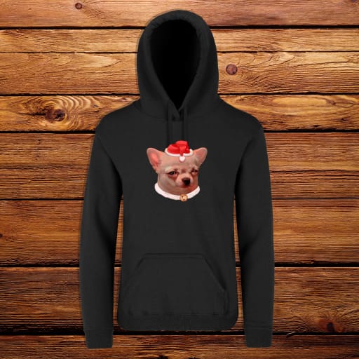 Httpay Xmas Hoodie Negra