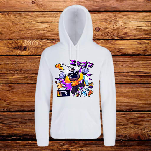 Boom! Hoodie Blanca