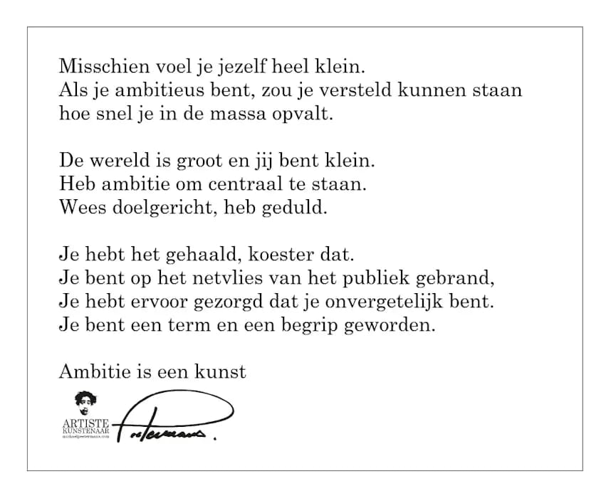 Ambition (La moule d'un million)