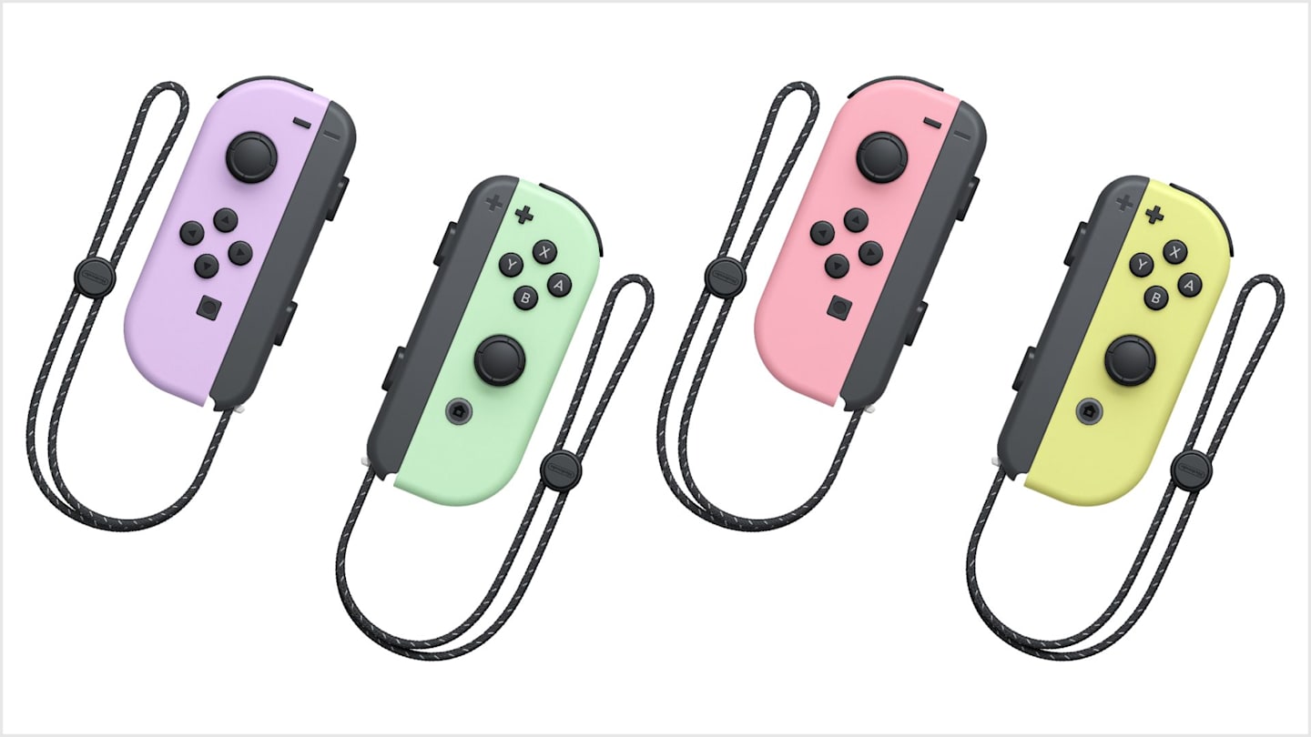 Kick off a cool winter with new pastel Joy Con controllers Nintendo
